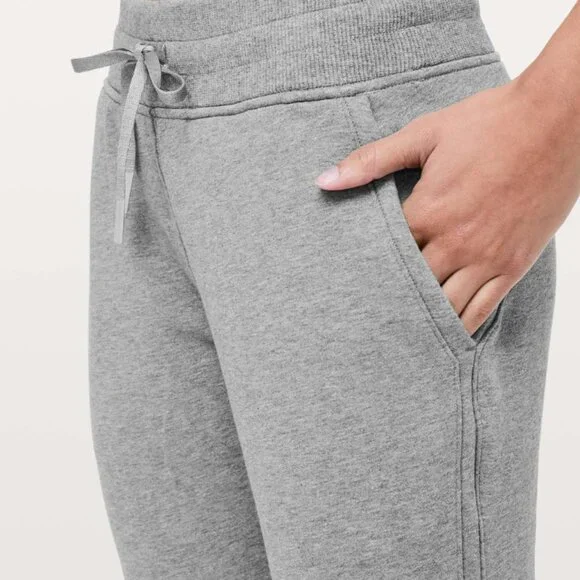 Lululemon Warm Down Jogger II *28", Heathered Core Medium Grey, Size 8 - Picture 4 of 9